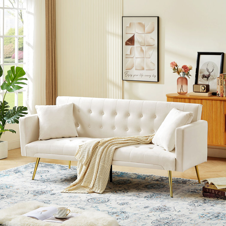 Ebern Designs Comfy Couch, Comfortable Sofa, Sofa Bed Loveseat With